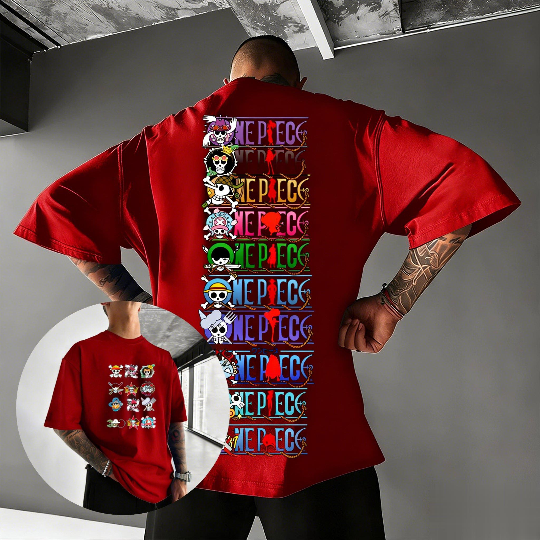 One Piece Anime T Shirt Men Women Cotton Short Sleeve Streetwear Summer Graphic Print Jolly Roger Casual Loose Tee Y2k Clothes S
One Piece Anime T Shirt Men Women Cotton Short Sleeve Streetwear Summer Graphic Print Jolly Roger Casual Loose Tee Y2k Clothes S