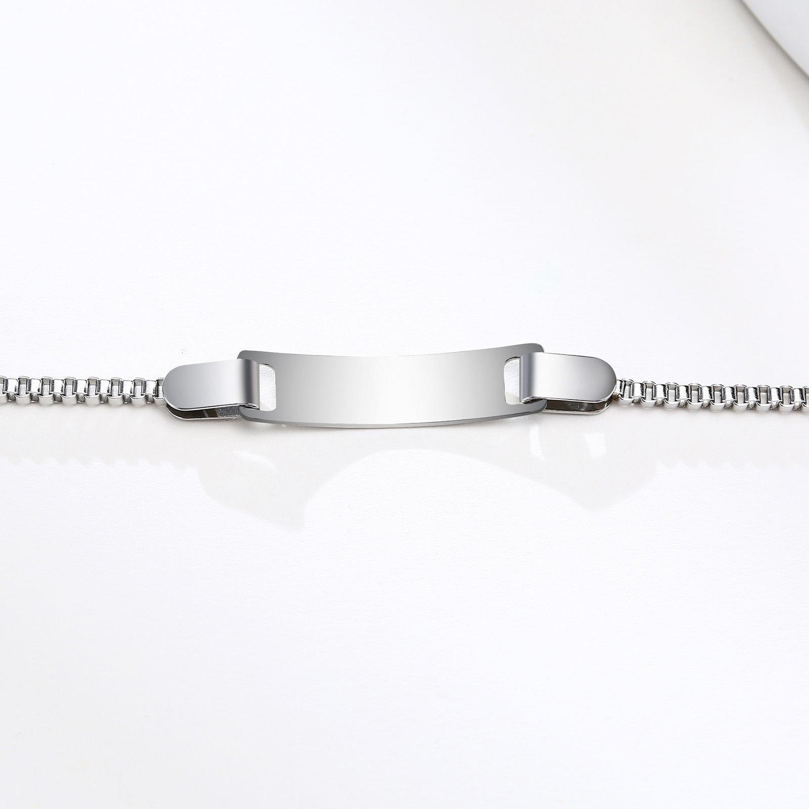 Personalized Stainless Steel Jewelry Custom Personalized Name ID Bracelet Girl Boy Newborn Children Gifts Curb Chain Link
Personalized Stainless Steel Jewelry Custom Personalized Name ID Bracelet Girl Boy Newborn Children Gifts Curb Chain Link