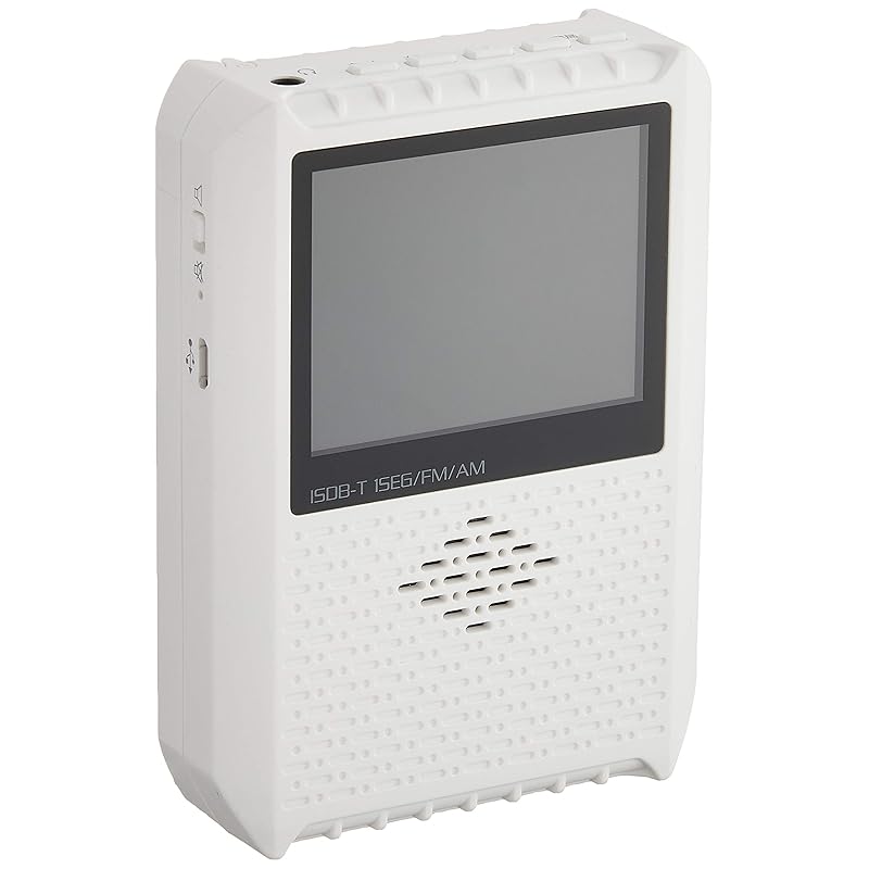 WINTECH One segment TV/radio with 2.8 inch color LCD TVR-L37 white Compatible with dry batteries
WINTECH One segment TV/radio with 2.8 inch color LCD TVR-L37 white Compatible with dry batteries