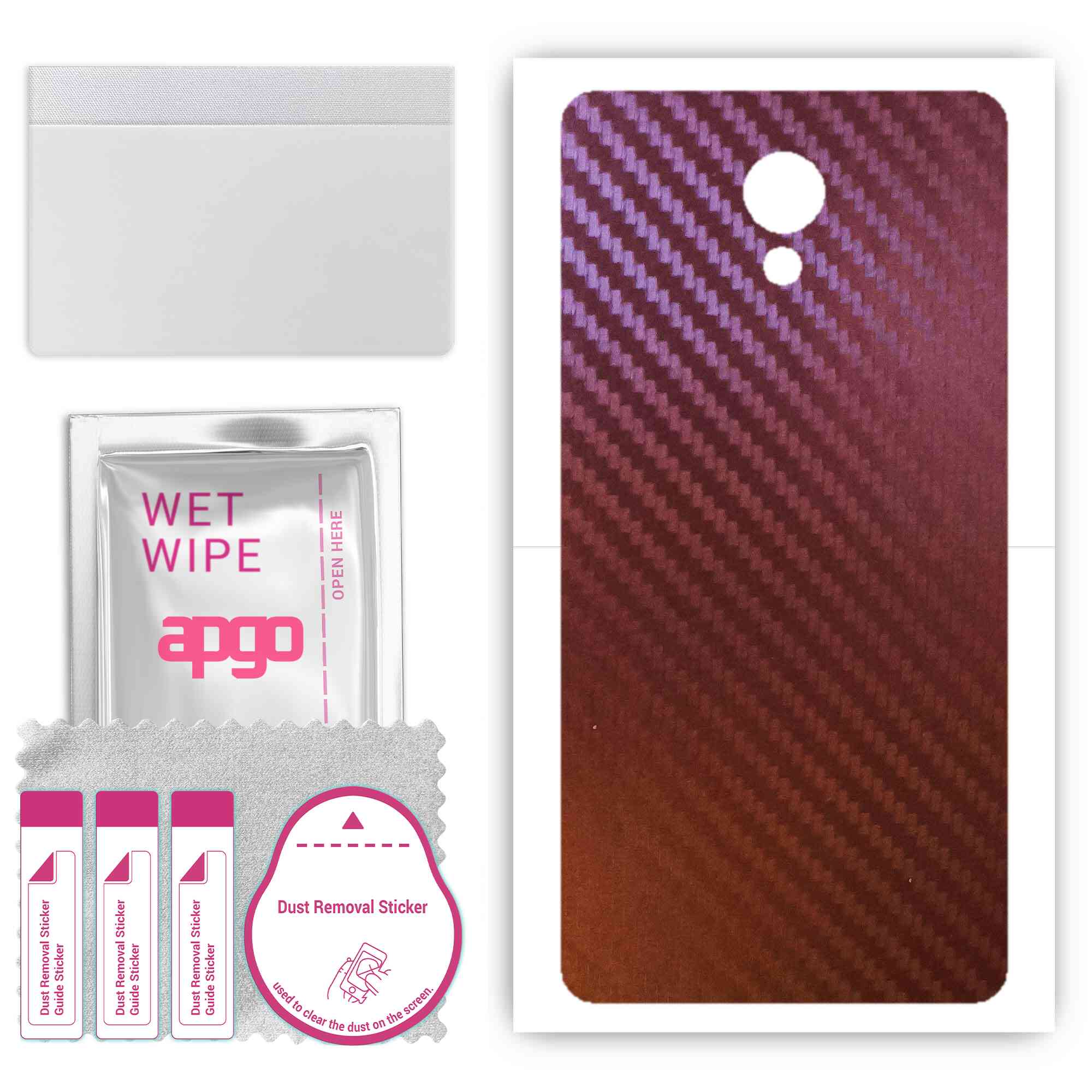 apgo skin sticker film foil vinyl for the BACK compatible with Lenovo P2, scratch-resistant, easy to install - Carbon Chameleon CAKA5
apgo skin sticker film foil vinyl for the BACK compatible with Lenovo P2, scratch-resistant, easy to install - Carbon Chameleon CAKA5