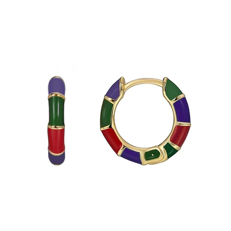 immobird hoop earrings ladies Popular “Rainbow” Metal Allergy Compatible men s gold 18k gold ring Japanese style deep color individuality Fashionable
immobird hoop earrings ladies Popular “Rainbow” Metal Allergy Compatible men s gold 18k gold ring Japanese style deep color individuality Fashionable