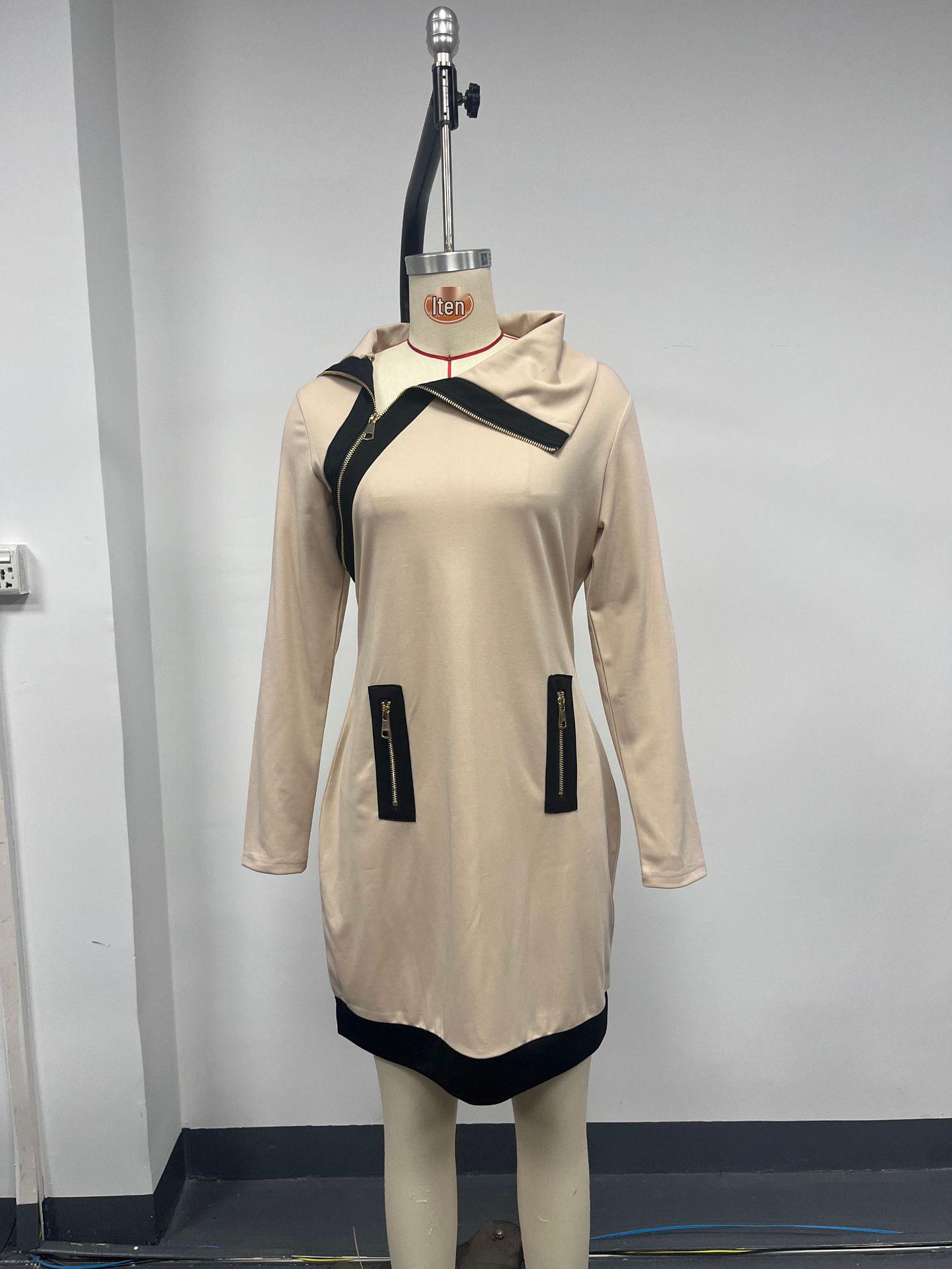 2026 Autumn/Winter Women s Color Block Patchwork Sexy Waist-Cinching Long-Sleeve Dress L
2026 Autumn/Winter Women s Color Block Patchwork Sexy Waist-Cinching Long-Sleeve Dress L