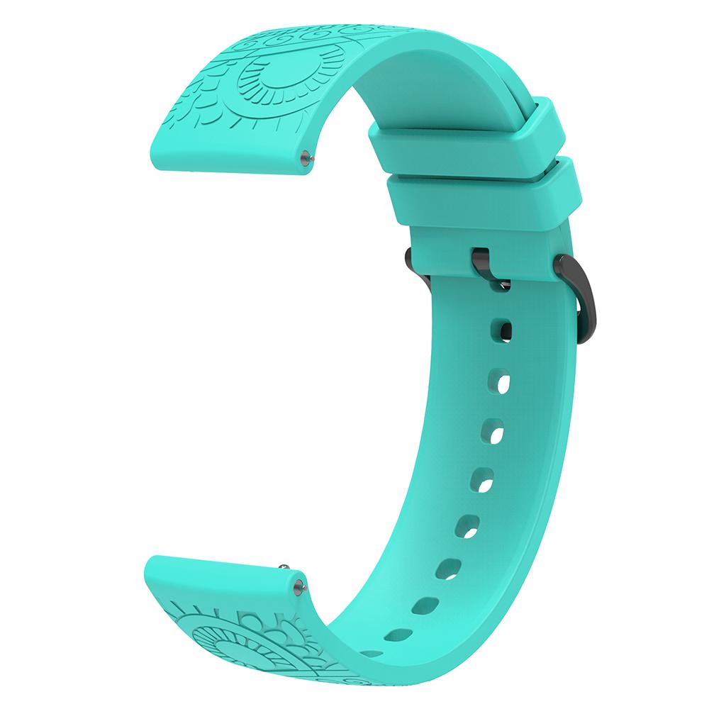 For Garmin Vivomove/Samsung Gear Sport/Pebble 2/Huawei Watch 2 Patten Silicone Strap 20mm Watchband White
For Garmin Vivomove/Samsung Gear Sport/Pebble 2/Huawei Watch 2 Patten Silicone Strap 20mm Watchband White