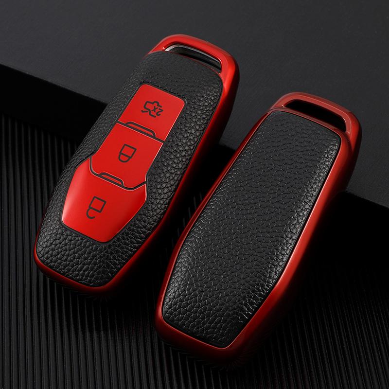 3 Buttons TPU Leather Car Key Case Cover Shell for 2015 2016 FORD FUSION MONDEO MUSTANG F-150 LINCOLN EDGE EXPLORER MK красный
3 Buttons TPU Leather Car Key Case Cover Shell for 2015 2016 FORD FUSION MONDEO MUSTANG F-150 LINCOLN EDGE EXPLORER MK красный
