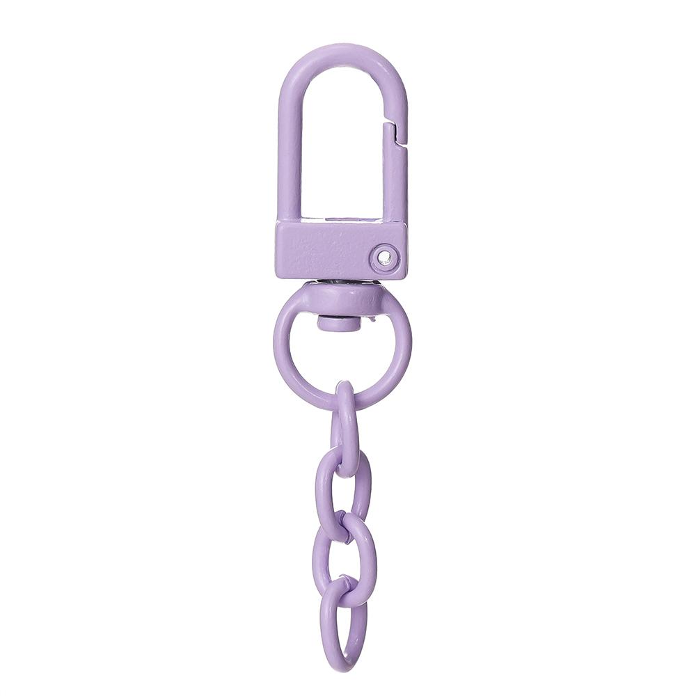 10pcs/lot Keyring Lobster Clasp Spring Buckle With Chains Colored Keychains For DIY Jewelry Making Key Ring Hooks Bags Buckle 58x13mm світло-фіолетового кольору
10pcs/lot Keyring Lobster Clasp Spring Buckle With Chains Colored Keychains For DIY Jewelry Making Key Ring Hooks Bags Buckle 58x13mm світло-фіолетового кольору