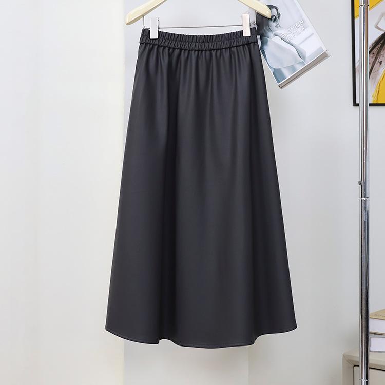 Женская миди-юбка А-силуэта из ПУ кожи с высокой талией – Стройнящая, Универсальная, Идеально подходит для осени и зимы Large серый
Женская миди-юбка А-силуэта из ПУ кожи с высокой талией – Стройнящая, Универсальная, Идеально подходит для осени и зимы Large серый