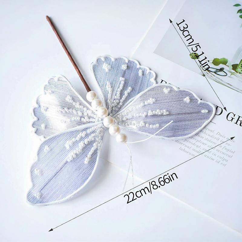 1 шт. Рождественское украшение Рождественский декор Имитация бабочек Новогодние бабочки из имитации жемчуга Рождественские 6 цветов светло-синий
1 шт. Рождественское украшение Рождественский декор Имитация бабочек Новогодние бабочки из имитации жемчуга Рождественские 6 цветов светло-синий