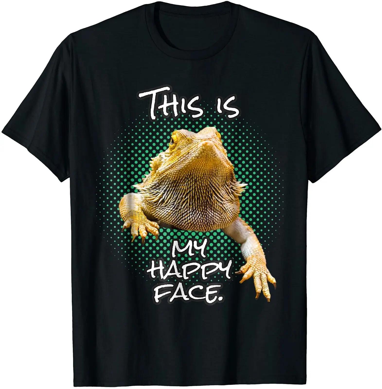 This Is My Happy Face Funny Reptile Bearded Dragon Mens TShirt Summer Cotton Short Sleeve ONeck Unisex T Shirt New S3XL S
This Is My Happy Face Funny Reptile Bearded Dragon Mens TShirt Summer Cotton Short Sleeve ONeck Unisex T Shirt New S3XL S