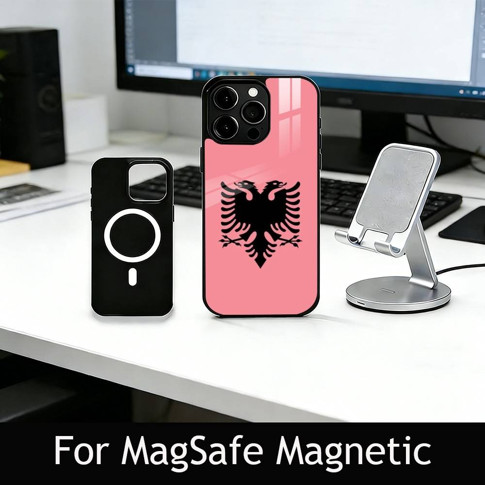 A-Albanian Flag Eagle Phone Case For iPhone17,16,15,14,13,12,11 Plus,Pro Magnetic For Magsafe Wireless Charging iPhone15PROMAX
A-Albanian Flag Eagle Phone Case For iPhone17,16,15,14,13,12,11 Plus,Pro Magnetic For Magsafe Wireless Charging iPhone15PROMAX