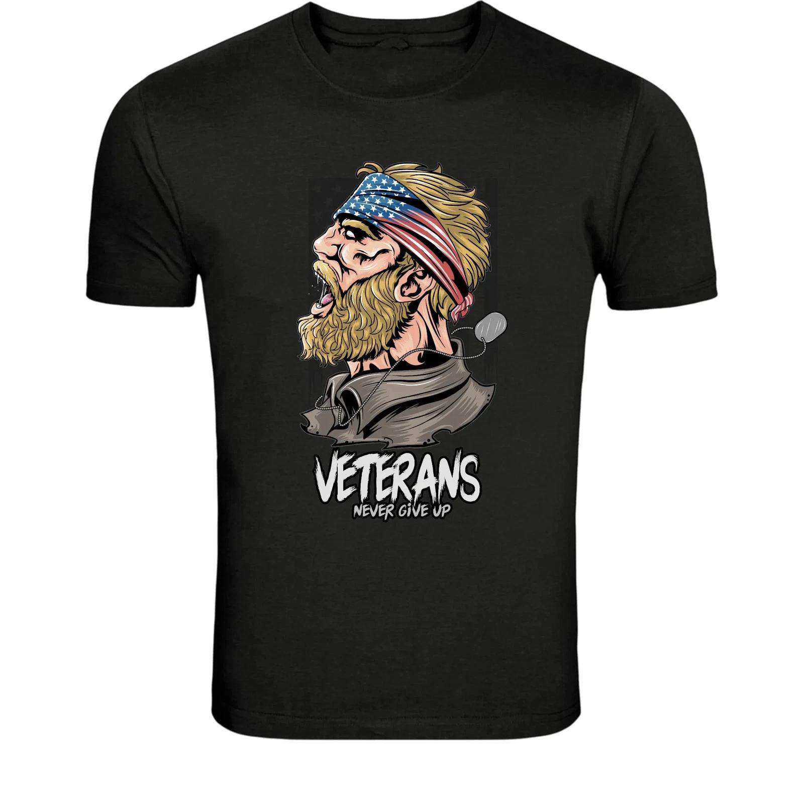 Veterans Never Give Up T-Shirt - Patriotic Military Veteran 3XL
Veterans Never Give Up T-Shirt - Patriotic Military Veteran 3XL