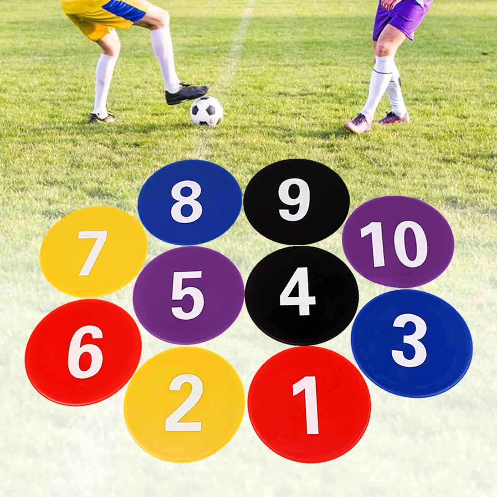 10Pcs Numbered Floor Spot Markers Landmark Mat for Basketball Indoor Outdoor
10Pcs Numbered Floor Spot Markers Landmark Mat for Basketball Indoor Outdoor