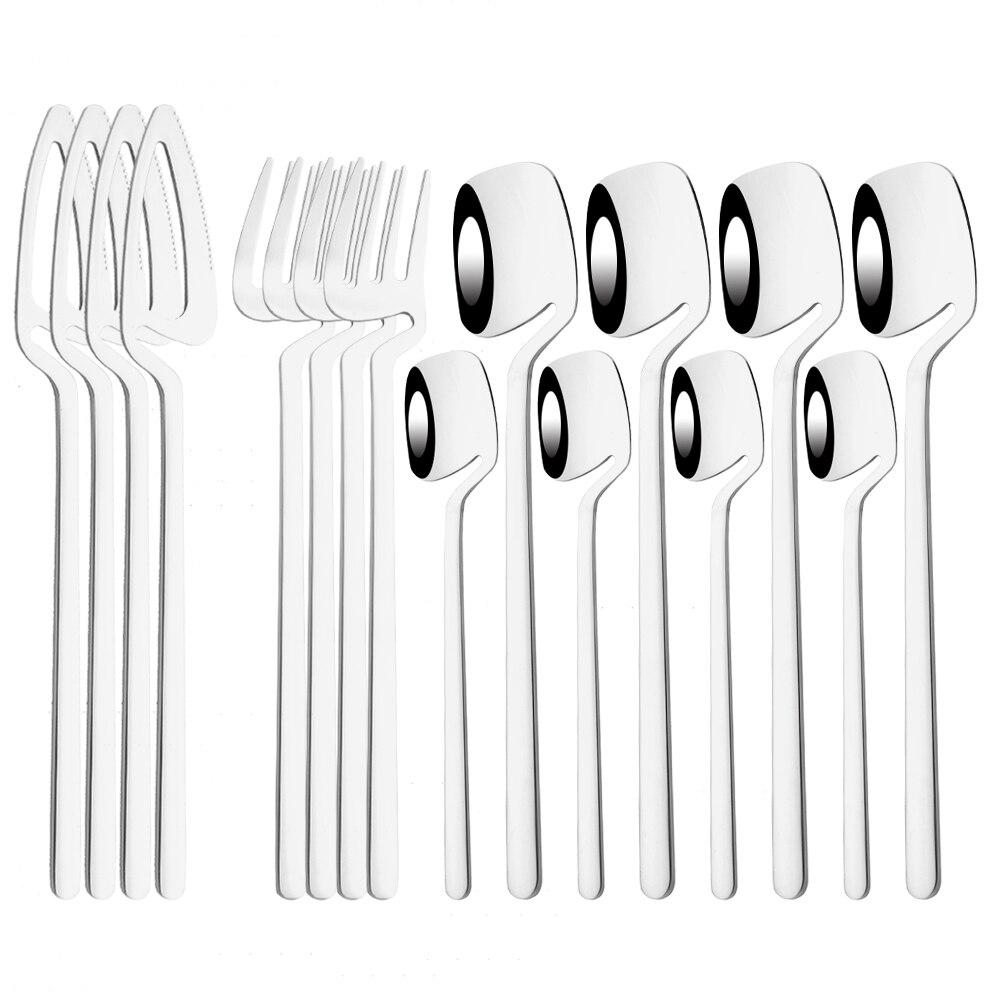 16 шт., столовые приборы цвета радуги, набор столовых приборов, обеденные вилки, ножи, кофейные чайные ложки, посуда из нержавеющей стали, обеденный набор серебряный
16 шт., столовые приборы цвета радуги, набор столовых приборов, обеденные вилки, ножи, кофейные чайные ложки, посуда из нержавеющей стали, обеденный набор серебряный