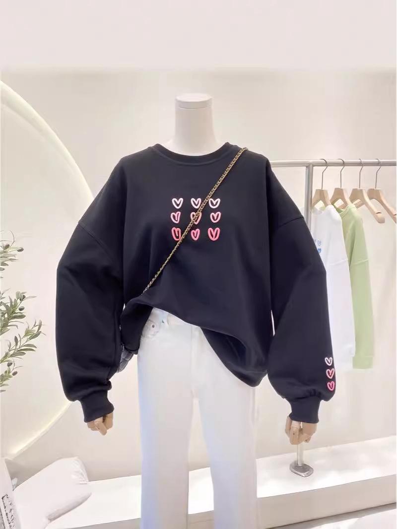 Новинка 2024 года, корейский принт «Любовь», женский свободный топ для весны и осени M
Новинка 2024 года, корейский принт «Любовь», женский свободный топ для весны и осени M