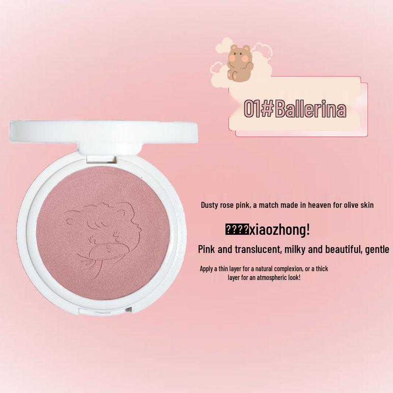 TSOI Latte Bear Рум яна: Натуральна нюдова пудра для контурування та хайлайтера для жінок - Низька насиченість, ніжний відтінок рум ян
TSOI Latte Bear Рум яна: Натуральна нюдова пудра для контурування та хайлайтера для жінок - Низька насиченість, ніжний відтінок рум ян