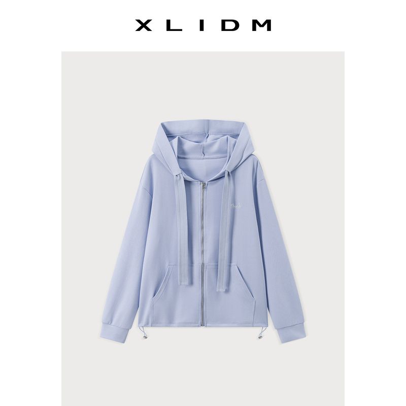 Xiao Li Plus Size Women s Double-Sided Water Soft Cotton Letter Embroider Lazy and Loose Casual Shoulder Hoodie Coat Ice Blue (Spot) XL
Xiao Li Plus Size Women s Double-Sided Water Soft Cotton Letter Embroider Lazy and Loose Casual Shoulder Hoodie Coat Ice Blue (Spot) XL