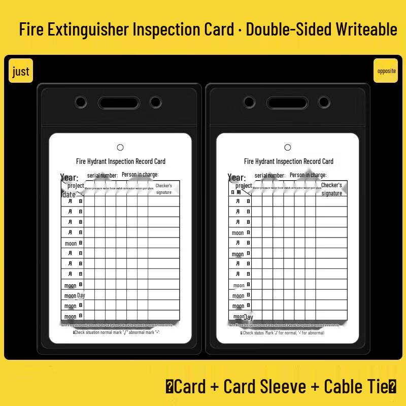 WEZHO Fire Hydrant Inspection Checklist Kit
WEZHO Fire Hydrant Inspection Checklist Kit