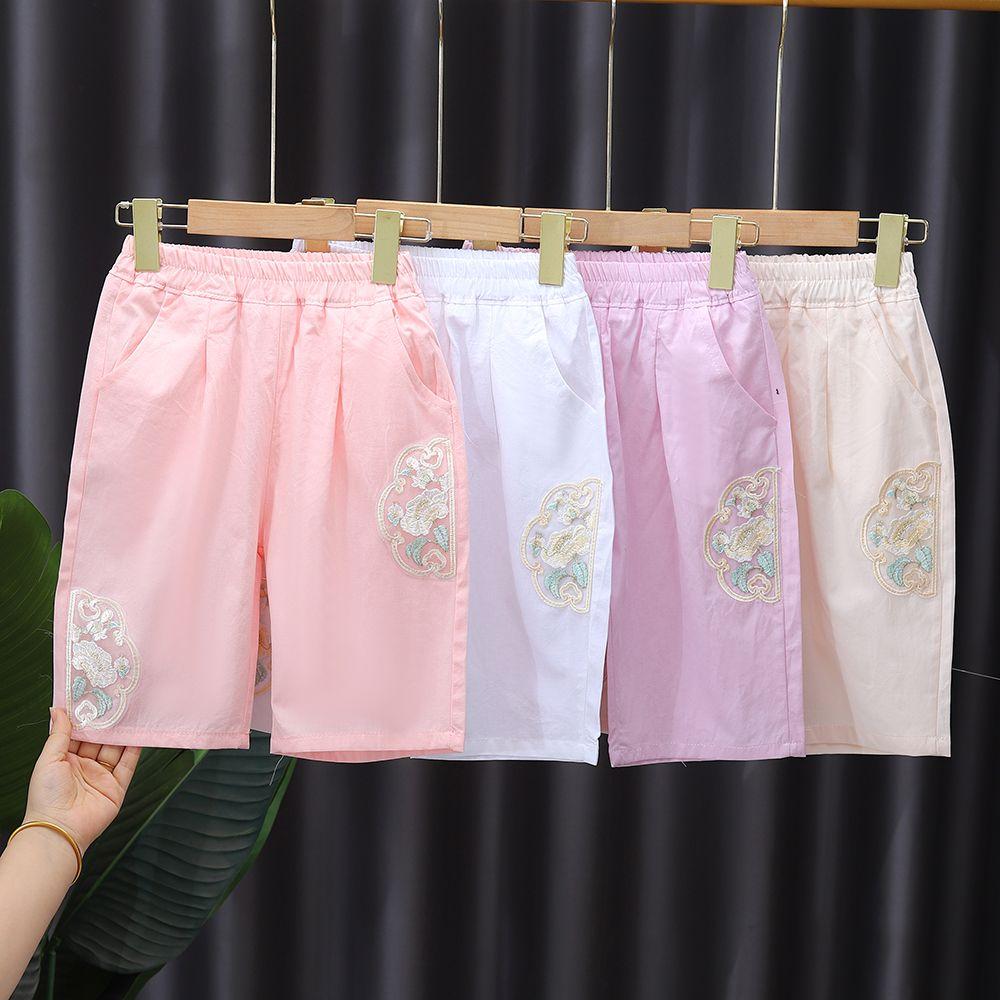 Girls Pants Cropped Pants Summer Wear Embroidered Breathable Thin Underwear New Girls Pants 140
Girls Pants Cropped Pants Summer Wear Embroidered Breathable Thin Underwear New Girls Pants 140