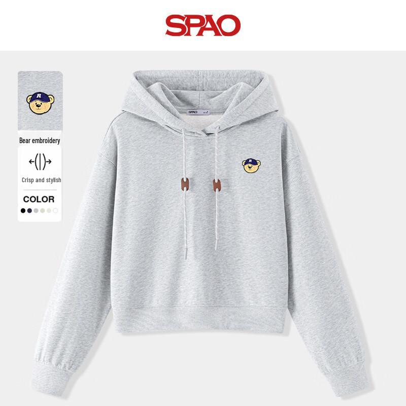 SPAO Women s Little Bear Graphic Hooded Sweatshirt L
SPAO Women s Little Bear Graphic Hooded Sweatshirt L