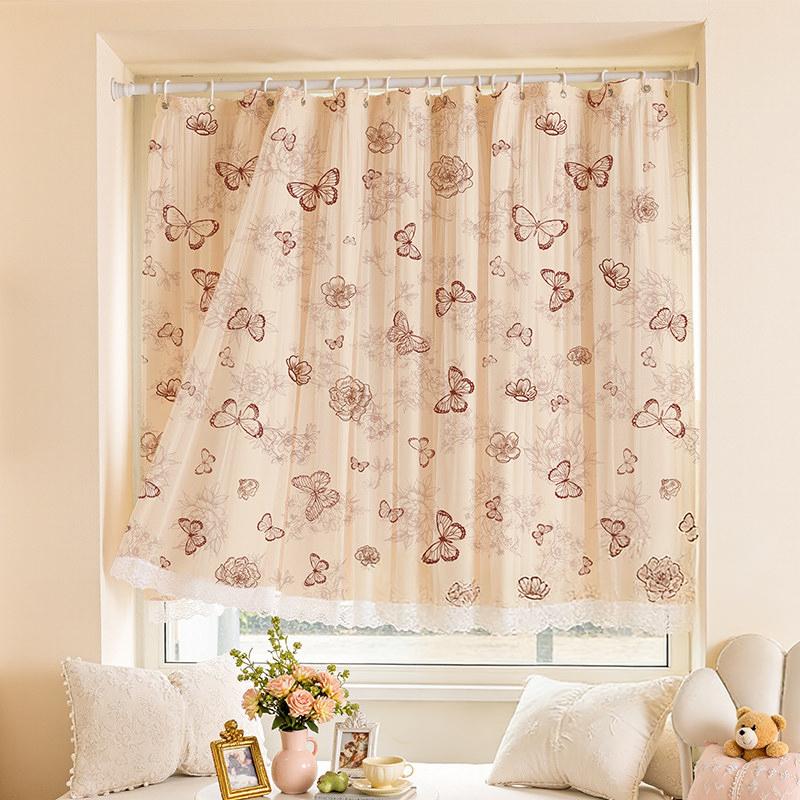 Printed Window Curtains Rustic Style Double-layer Floral Curtains Privacy Partition Curtain For Bedroom Living Room Balcony S 100x100cm&As show
Printed Window Curtains Rustic Style Double-layer Floral Curtains Privacy Partition Curtain For Bedroom Living Room Balcony S 100x100cm&As show