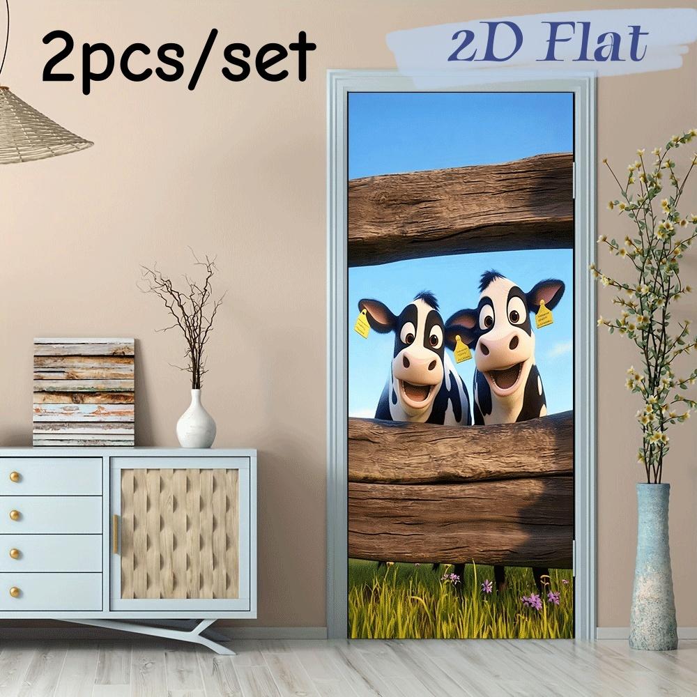 2pcs cartoon cow fence wall stickers, children s bedroom decoration stickers, self-adhesive removable cartoon animal stickers, l (as the picture,38.5x200cmx2)
2pcs cartoon cow fence wall stickers, children s bedroom decoration stickers, self-adhesive removable cartoon animal stickers, l (as the picture,38.5x200cmx2)