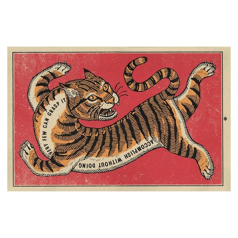 Retro Art Tiger Carpet Luxury Extra Large Living Room Decoration Carpets Comfortable Refreshing Easy Care Bedroom Elegant Rug IG 40x60cm
Retro Art Tiger Carpet Luxury Extra Large Living Room Decoration Carpets Comfortable Refreshing Easy Care Bedroom Elegant Rug IG 40x60cm