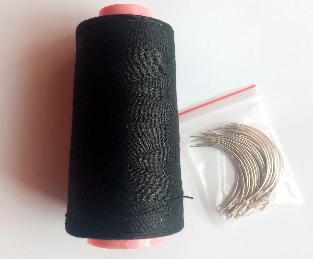 25 pcs C needle with gift 1 roll Black cotton thread weave thread hair weaving thread m Australia
25 pcs C needle with gift 1 roll Black cotton thread weave thread hair weaving thread m Australia