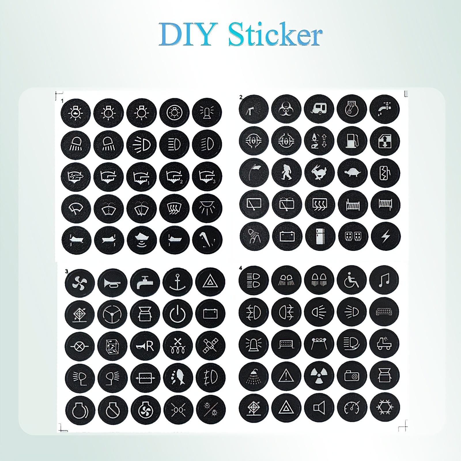 100pcs Universal Transparent Light-Guiding Stickers for Car Dashboard Switches Rocker Panels Marine Boat Controls Compatible 4x4
100pcs Universal Transparent Light-Guiding Stickers for Car Dashboard Switches Rocker Panels Marine Boat Controls Compatible 4x4