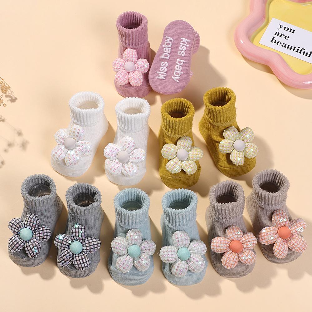 3 pair of baby socks pretty floral handmade babe warm leg socks exquisite gift sock set for newborns
3 pair of baby socks pretty floral handmade babe warm leg socks exquisite gift sock set for newborns