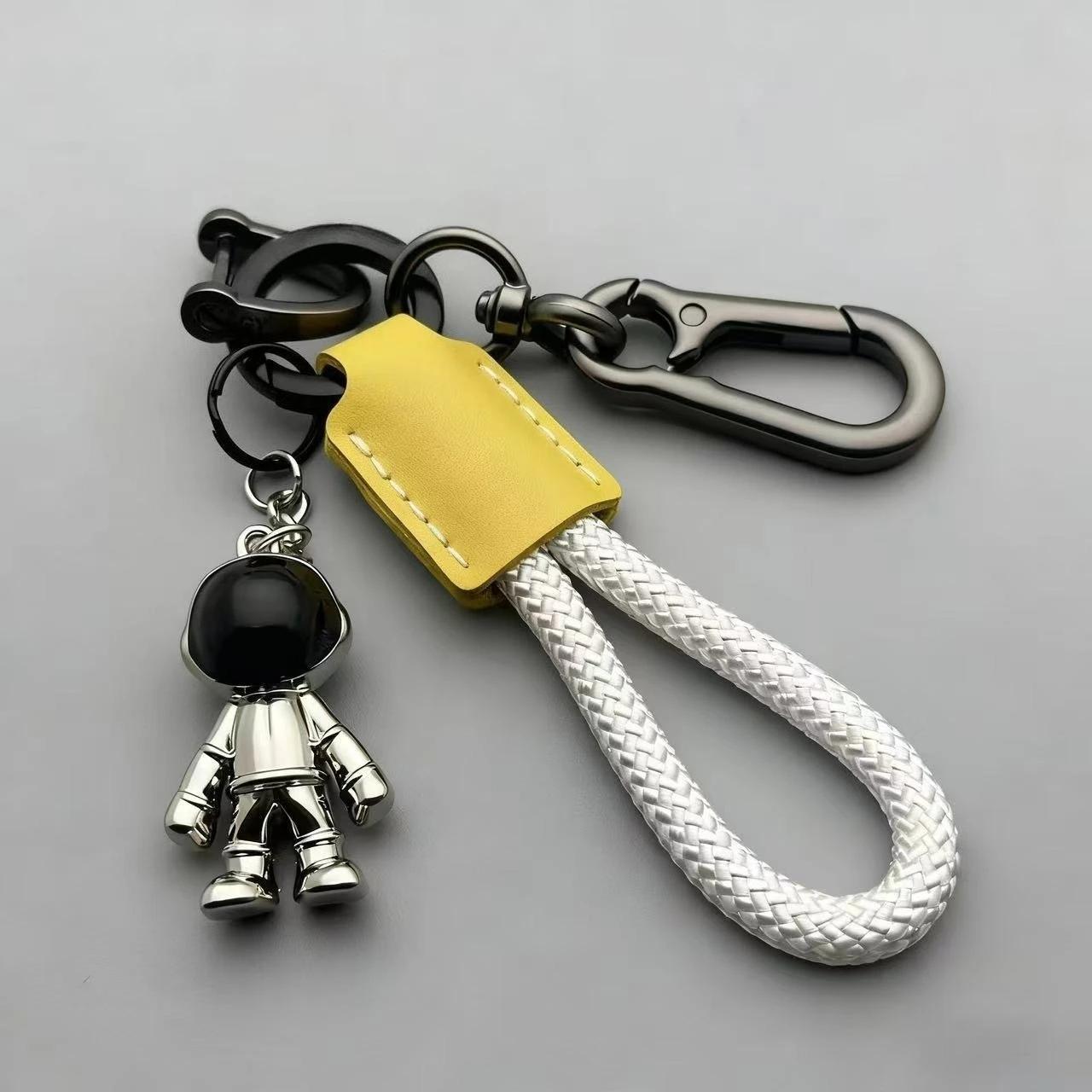 Personalized Logo Key Chain Ring Braid Rope Astronaut Pendant Custom Name Number Cartoon Cute Car Leather Keychain Bag Keyring NO LOGO
Personalized Logo Key Chain Ring Braid Rope Astronaut Pendant Custom Name Number Cartoon Cute Car Leather Keychain Bag Keyring NO LOGO