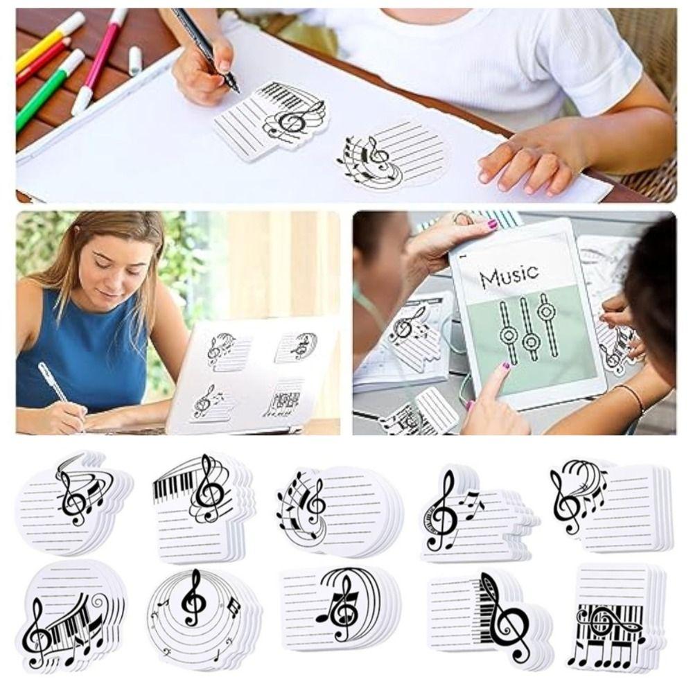 10Pcs/Set Smooth Writing Music-themed Notepads Various Music Shapes Writing Memo Pad Notebooks 10Pcs/Set
10Pcs/Set Smooth Writing Music-themed Notepads Various Music Shapes Writing Memo Pad Notebooks 10Pcs/Set
