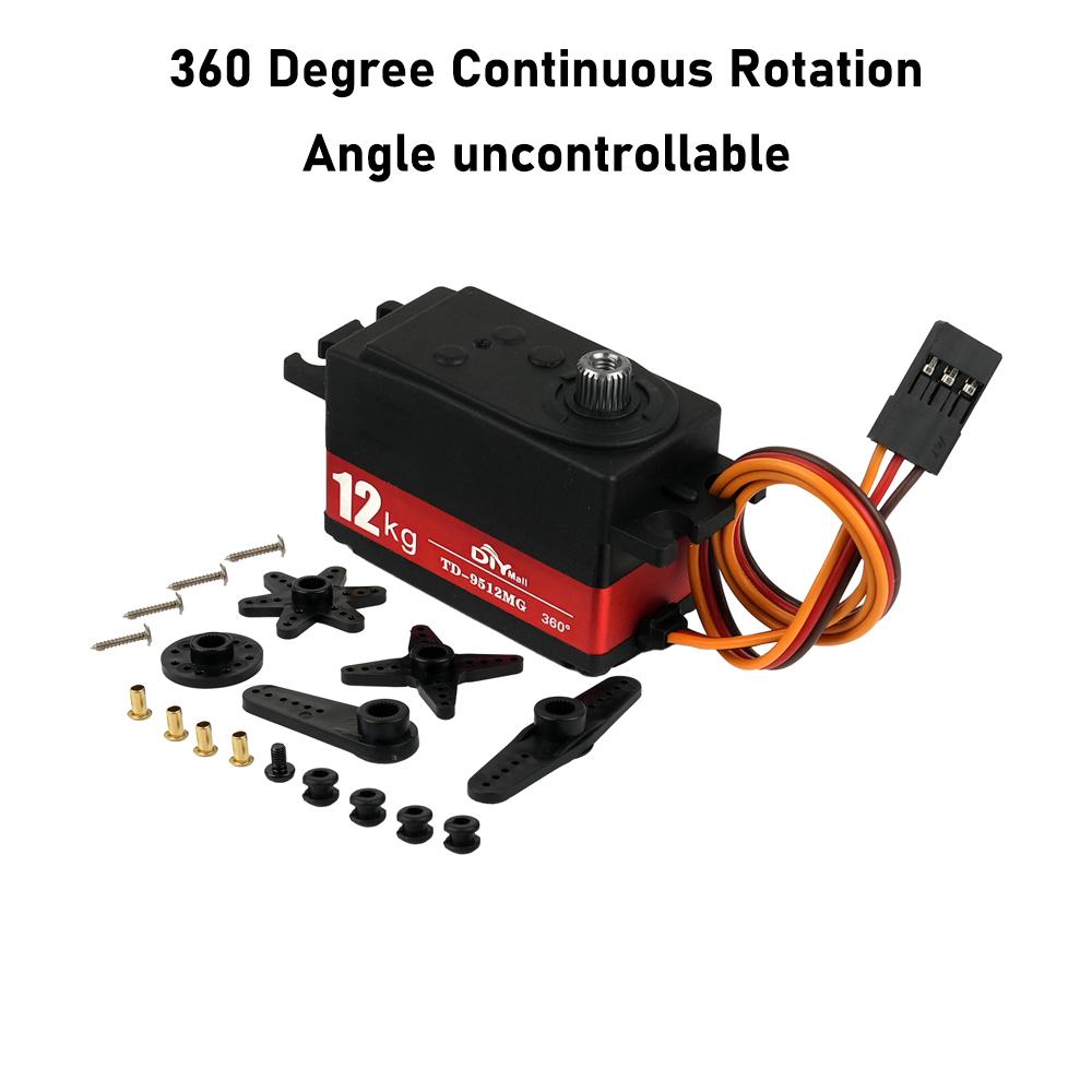 12kg Standard Short Body Low Profile Digital Servo Metal Gear 180/270/360° for Arduino RC Car Drift 1:10 1:12 Fix-wing Robot Arm 360 degree
12kg Standard Short Body Low Profile Digital Servo Metal Gear 180/270/360° for Arduino RC Car Drift 1:10 1:12 Fix-wing Robot Arm 360 degree