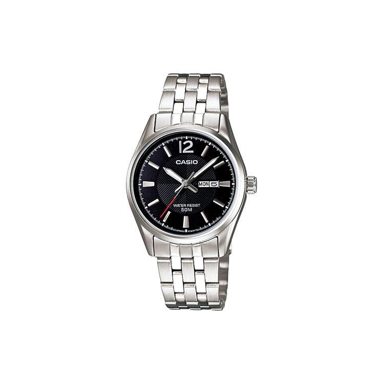 Casio Standard Series Pointer Fashion Simple Waterproof Quartz Movement Stainless Steel Strap Watch Women watches Black LTP-1335D-1AV Black Dial
Casio Standard Series Pointer Fashion Simple Waterproof Quartz Movement Stainless Steel Strap Watch Women watches Black LTP-1335D-1AV Black Dial
