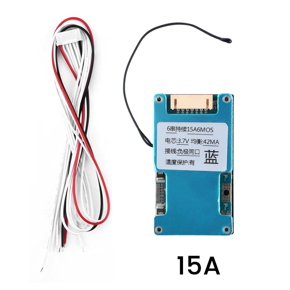 BMS 6S 22.2V 15A 20A 25A Li-ion 18650 Battery Balance Charge Board Equalizer with NTC Temperature Protection For Escooter
BMS 6S 22.2V 15A 20A 25A Li-ion 18650 Battery Balance Charge Board Equalizer with NTC Temperature Protection For Escooter