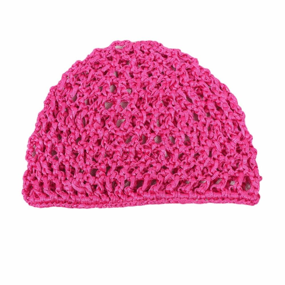 Simple Breathable Hair Net Cap Comfortable Crochet Cap Turban Hat Hollowout Mesh Hijab Caps Sleeping рожевий червоний колір
Simple Breathable Hair Net Cap Comfortable Crochet Cap Turban Hat Hollowout Mesh Hijab Caps Sleeping рожевий червоний колір