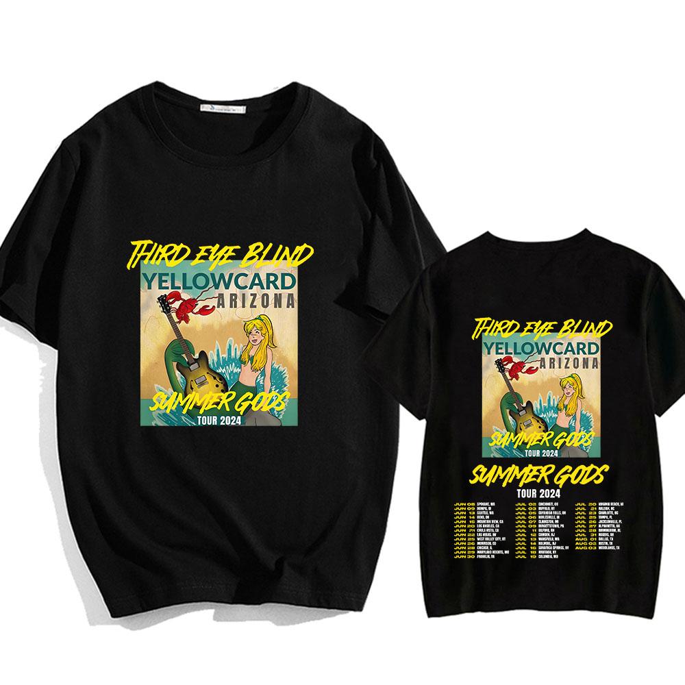 Third Eye Blind T-shirt Classic Film and Television Cotton Tee-shirt Double-sided Printing Gothic O-neck Tshirt Women Clothes 4XL
Third Eye Blind T-shirt Classic Film and Television Cotton Tee-shirt Double-sided Printing Gothic O-neck Tshirt Women Clothes 4XL