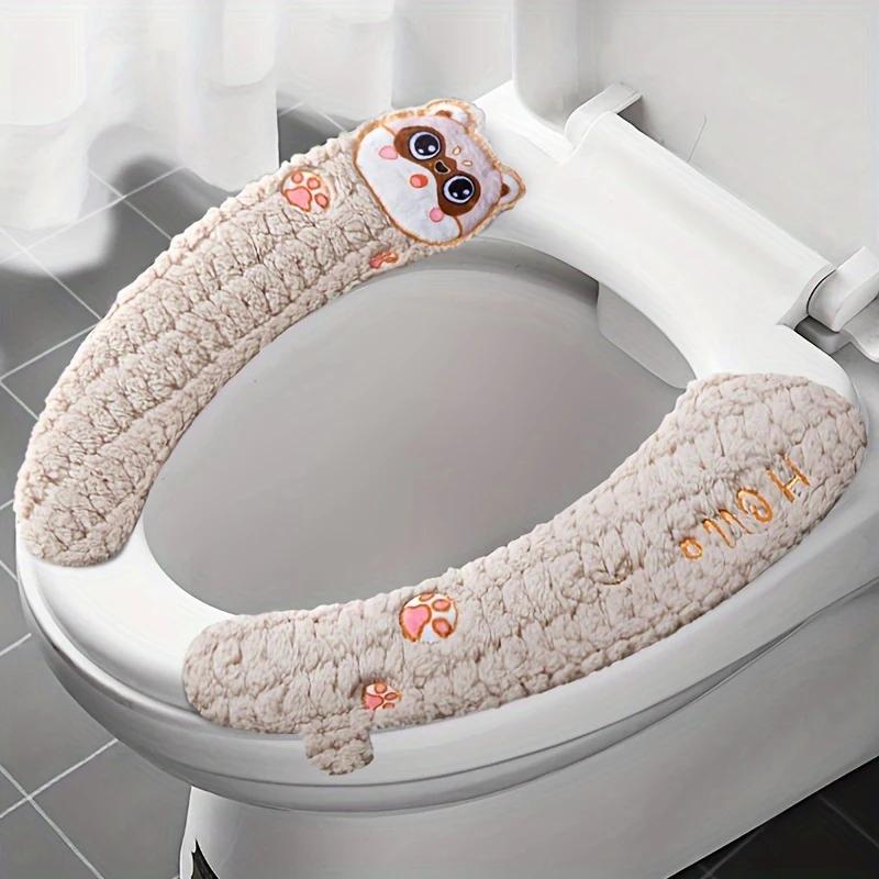 Бытовая ручка, подушка для сиденья унитаза, универсальная мультяшная крышка для унитаза на все сезоны, толстая плюшевая подушка для сиденья коричневый
Бытовая ручка, подушка для сиденья унитаза, универсальная мультяшная крышка для унитаза на все сезоны, толстая плюшевая подушка для сиденья коричневый