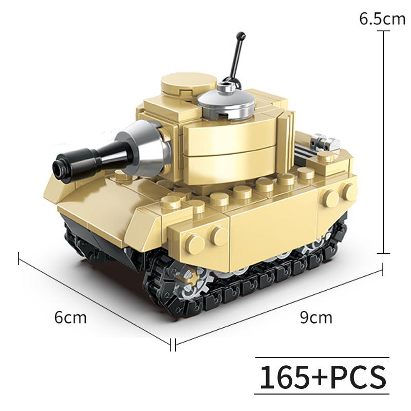 160Pcs Military Tank Building Block Set Army Tanks Learning Educational Block Bricks Toy for Kids Children Adults Gift Present for Military Fans
160Pcs Military Tank Building Block Set Army Tanks Learning Educational Block Bricks Toy for Kids Children Adults Gift Present for Military Fans