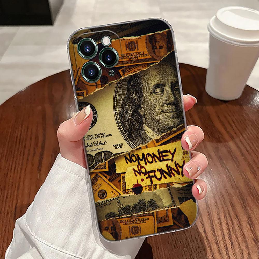 Winking Money Dollars Transparent Case For Apple iPhone 17 16 15 14 13 12 11 Pro Max 16 Plus 16E 17Air Phone Cover Silicon Funda iPhone 11Pro Max
Winking Money Dollars Transparent Case For Apple iPhone 17 16 15 14 13 12 11 Pro Max 16 Plus 16E 17Air Phone Cover Silicon Funda iPhone 11Pro Max