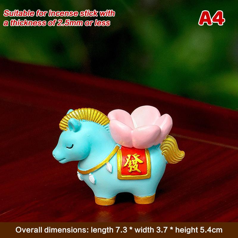 Resin Material Zodiac Pony Incense Burner Ornamental Design Creative Incense Stick Holder Pony Shape Burner 2026 Horse Year
Resin Material Zodiac Pony Incense Burner Ornamental Design Creative Incense Stick Holder Pony Shape Burner 2026 Horse Year
