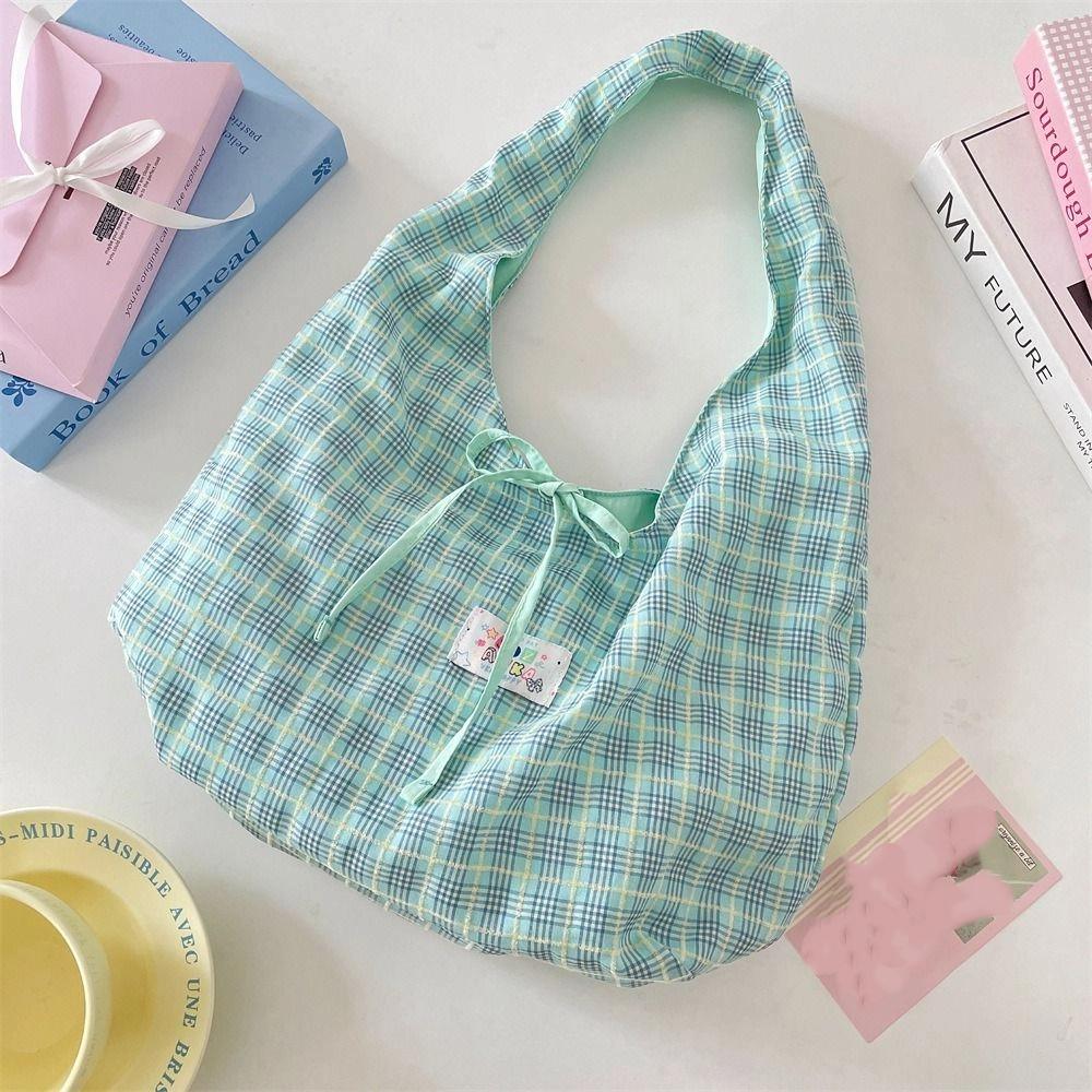 Cloth Lattice Shoulder Bag Sweet Canvas Tote Bag Simple Double Sided Vest Bag Outdoor червоний
Cloth Lattice Shoulder Bag Sweet Canvas Tote Bag Simple Double Sided Vest Bag Outdoor червоний