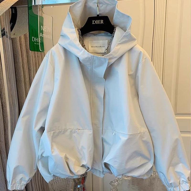 Spring and Autumn Casual Ladies Windbreaker Bud Short Jacket Outdoor Jacket Jacket XL сірий
Spring and Autumn Casual Ladies Windbreaker Bud Short Jacket Outdoor Jacket Jacket XL сірий