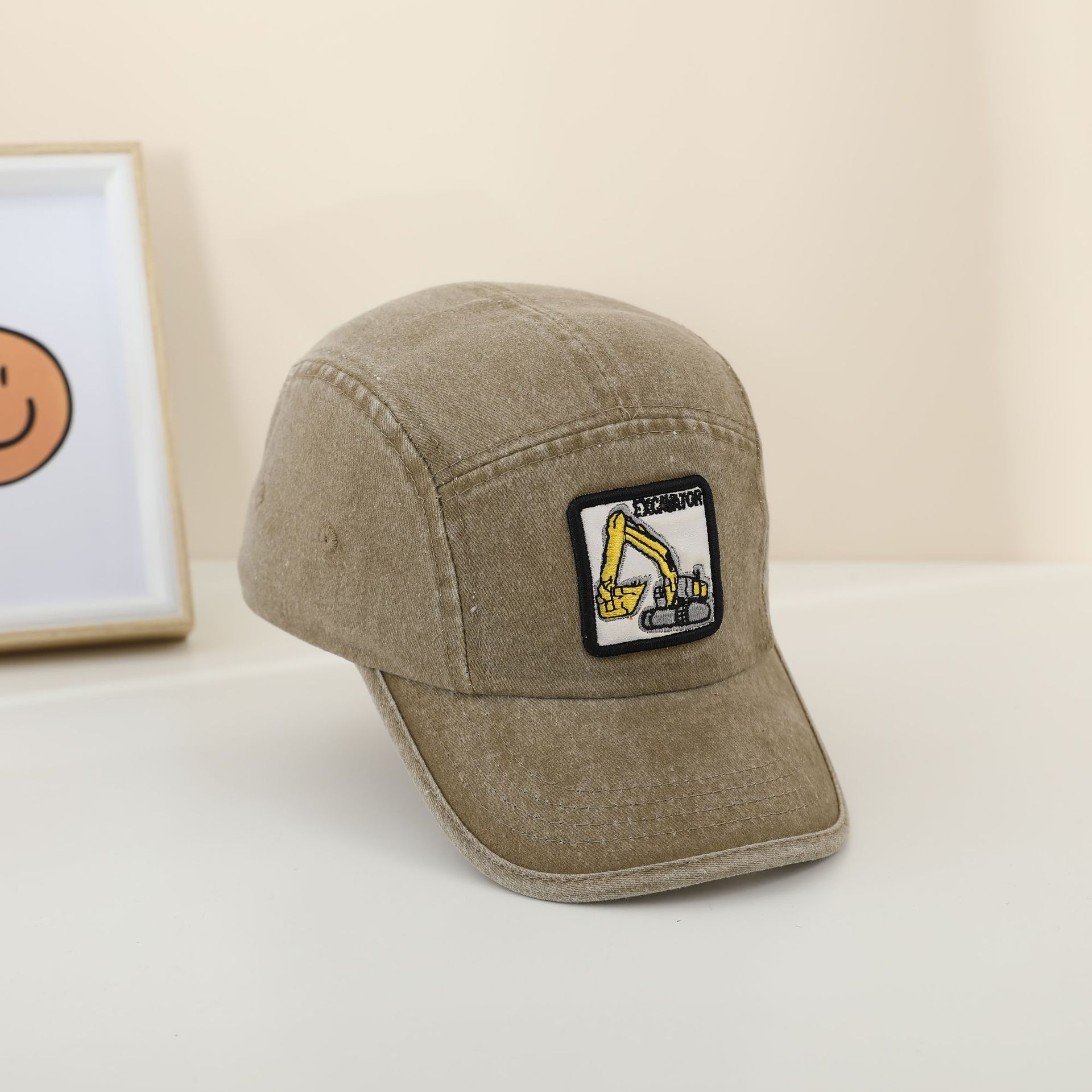 Fashion Letter Children Baseball Hat Solid Color Baby Peaked Cap Cotton Casual Kids Duck Tongue Cap 3-6Year Boy Girl Sun Visors 52-54CM
Fashion Letter Children Baseball Hat Solid Color Baby Peaked Cap Cotton Casual Kids Duck Tongue Cap 3-6Year Boy Girl Sun Visors 52-54CM