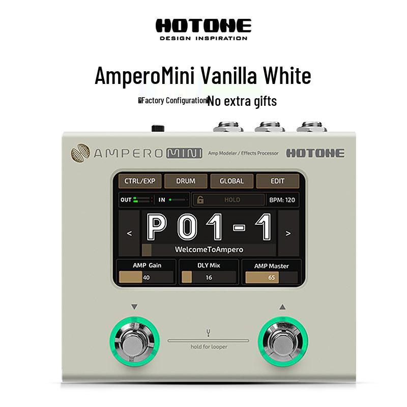 Многопроцессор эффектов Hotone Ampero II Mini для гитары и бас-гитары, 2-е поколение.
Многопроцессор эффектов Hotone Ampero II Mini для гитары и бас-гитары, 2-е поколение.
