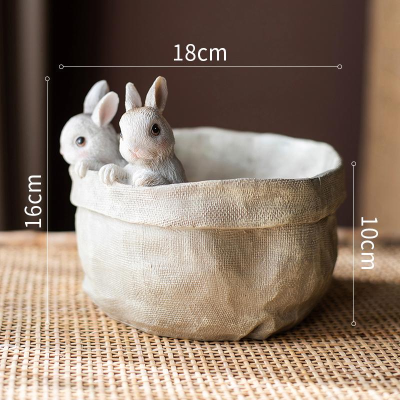 1pc Pocket Bunny Flower Pot Succulent Flowerpot Decoration Desktop Potted Ornament
1pc Pocket Bunny Flower Pot Succulent Flowerpot Decoration Desktop Potted Ornament