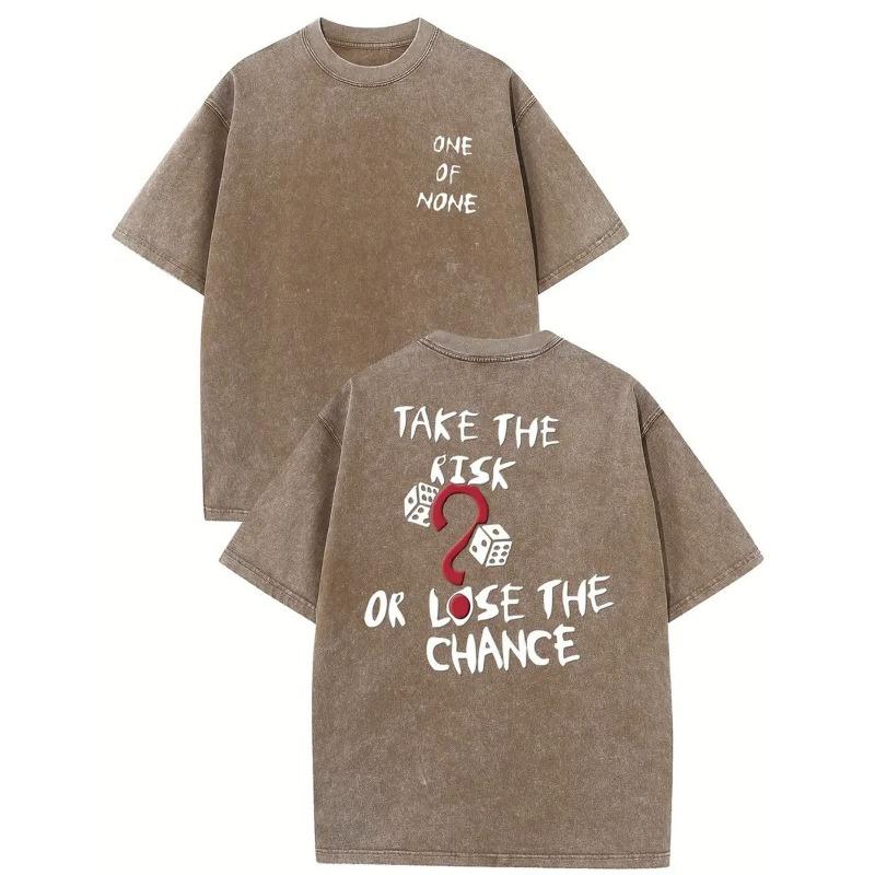 Men s Vintage take an Adventure or Miss a Chance Printed T-shirt, Washed Cotton, Casual Street Style, Perfect Gift for Adult Summer 5XL коричневий
Men s Vintage take an Adventure or Miss a Chance Printed T-shirt, Washed Cotton, Casual Street Style, Perfect Gift for Adult Summer 5XL коричневий