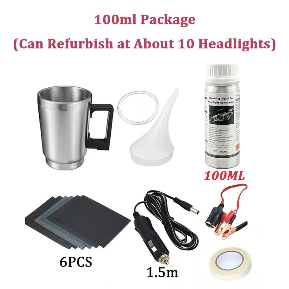 Car Accessories Headlight Repair Polish Kit Car Headlight Restoration Kit Headlamp Anti-Scratch Detailing Cleaning Maintenance
Car Accessories Headlight Repair Polish Kit Car Headlight Restoration Kit Headlamp Anti-Scratch Detailing Cleaning Maintenance
