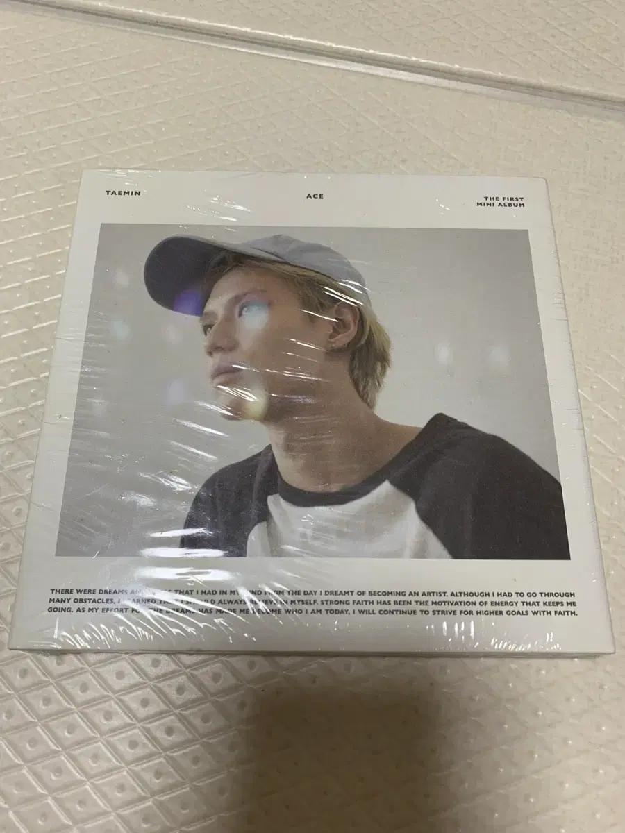Taemin ACE 1st Mini Album (Unopened) Used
Taemin ACE 1st Mini Album (Unopened) Used
