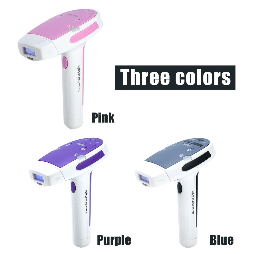 3Colors Electric Laser Hair Removal Machine System Permanent Body Epilator with 2 Lamps pink purple blue
3Colors Electric Laser Hair Removal Machine System Permanent Body Epilator with 2 Lamps pink purple blue