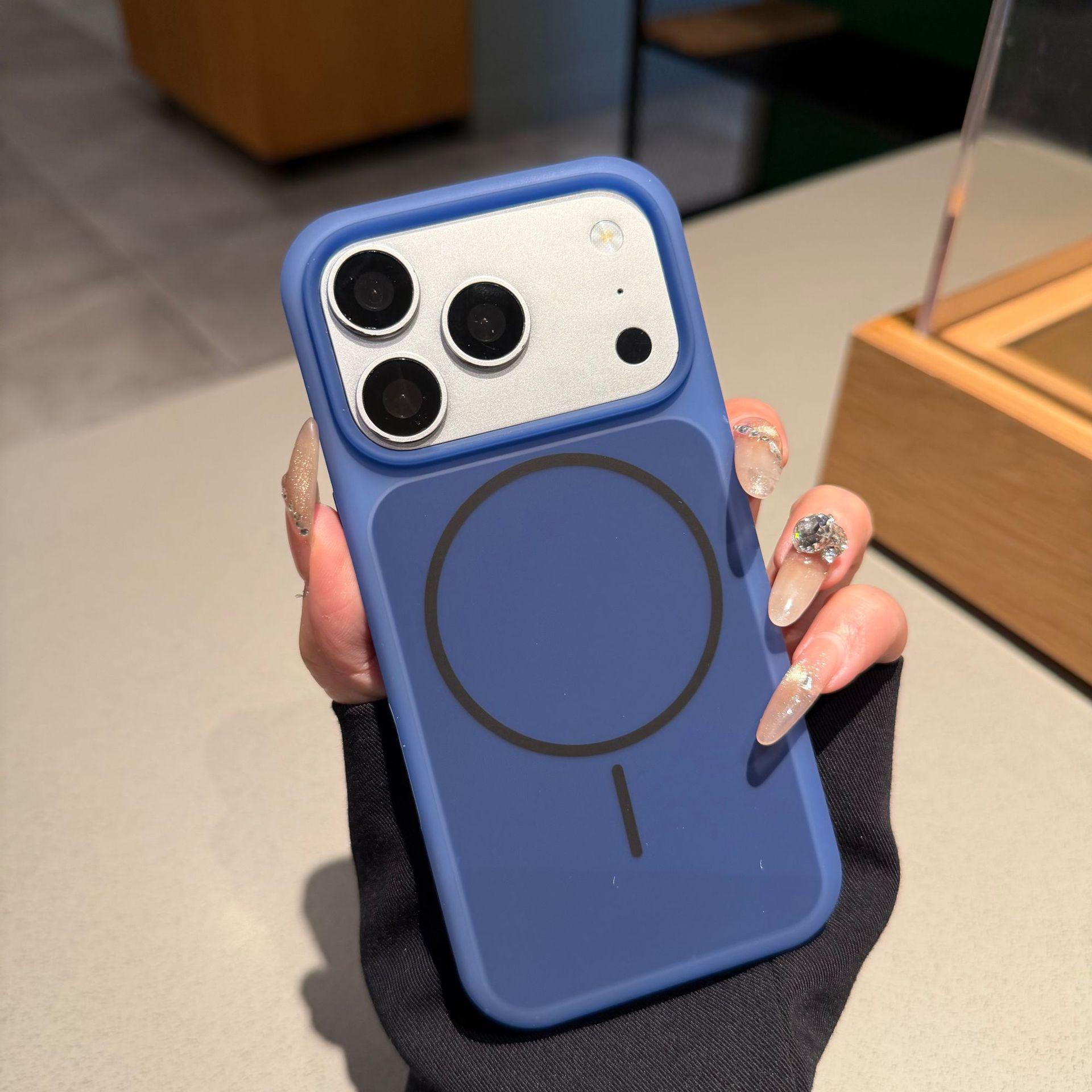 Dual-Tone Magnetic Ice Cream Design Protective Case for iPhone 17 Pro Max Navy Blue
Dual-Tone Magnetic Ice Cream Design Protective Case for iPhone 17 Pro Max Navy Blue