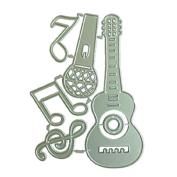 Guitar Cutting Dies Carbon Steel Die Cut Metal Embossing Templates Decorative Embossing Paper Die Cut for Card Making 1
Guitar Cutting Dies Carbon Steel Die Cut Metal Embossing Templates Decorative Embossing Paper Die Cut for Card Making 1